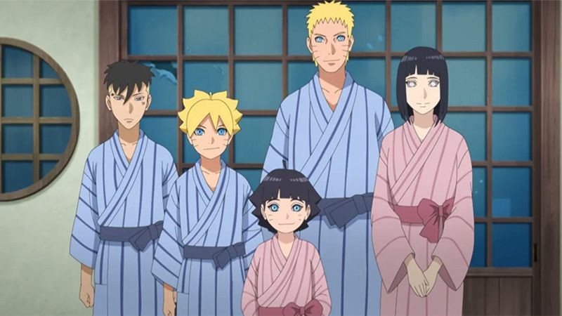 Boruto Episode 258 Tunjukan Beda Keluarga Uzumaki dan Uchiha
