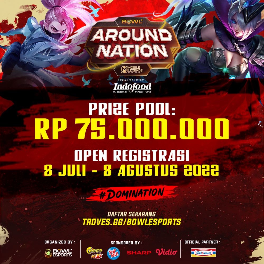 BOWL dan Indofood Gelar AroundNation Championship Musim Kedua!