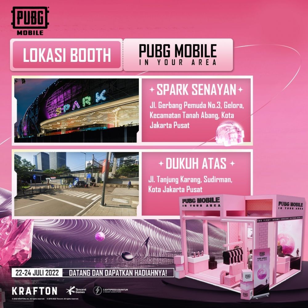 Kolaborasi PUBG Mobile X BLACKPINK bersama Komunitas Hadir di Jakarta!