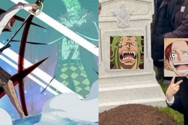 12 Meme Pergerakan Shanks Mengincar One Piece Terkocak