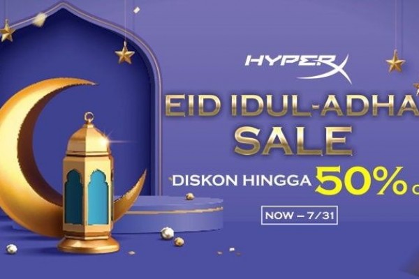 HyperX Perpanjang Promo Diskon dalam Idul Adha Sale!