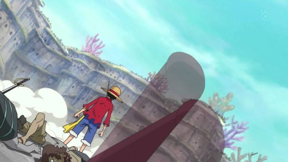 Haoshoku Haki Luffy di Fishman Island. (Dok. Toei Animation/One Piece)