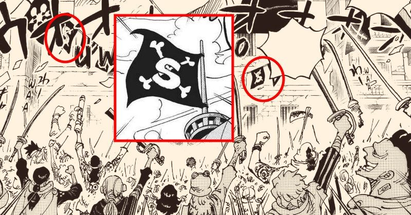 sabo's flag one piece 1054