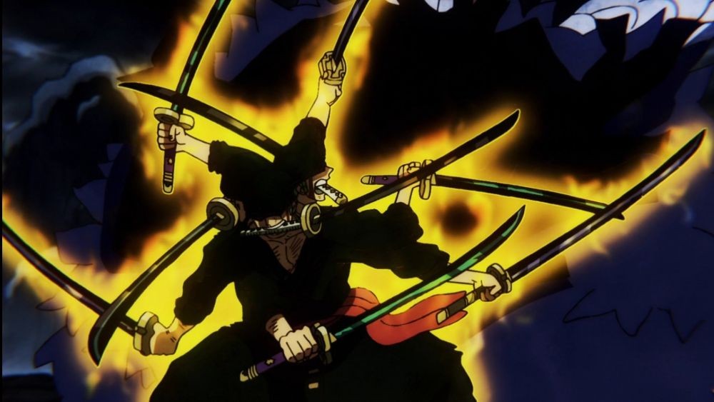 10 Jurus Pedang Roronoa Zoro Ini Kuat Banget!