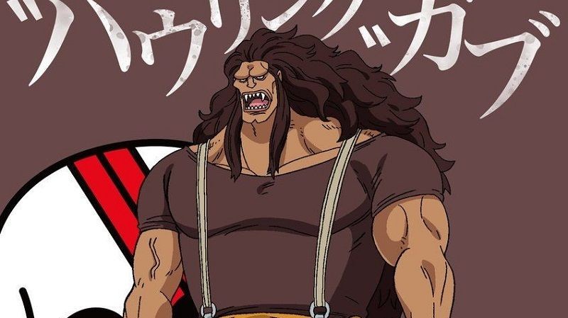 Howling Gab di One Piece Film Red. (Dok. Toei Animation/One Piece Film Red)