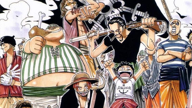 Kelompok shanks di One Piece. (Dok. Shueisha/One Piece)