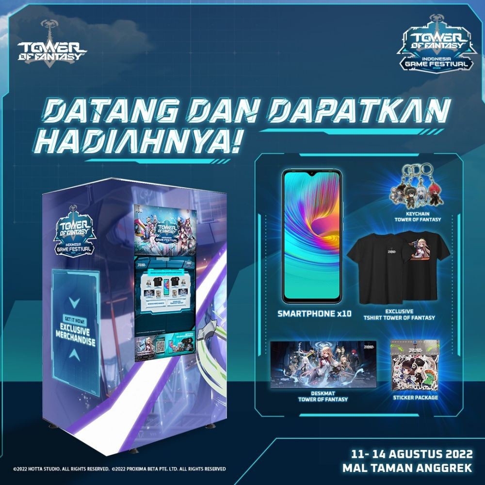 Tower of Fantasy Indonesia Game Festival