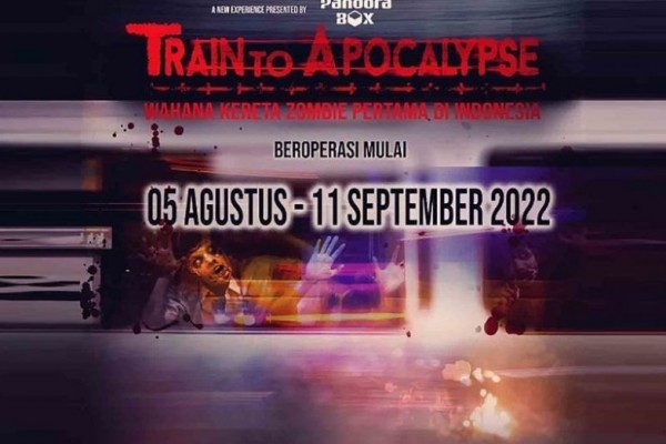 Wahana Train to Apocalypse di LRT Jakarta, Mirip Train to Busan!
