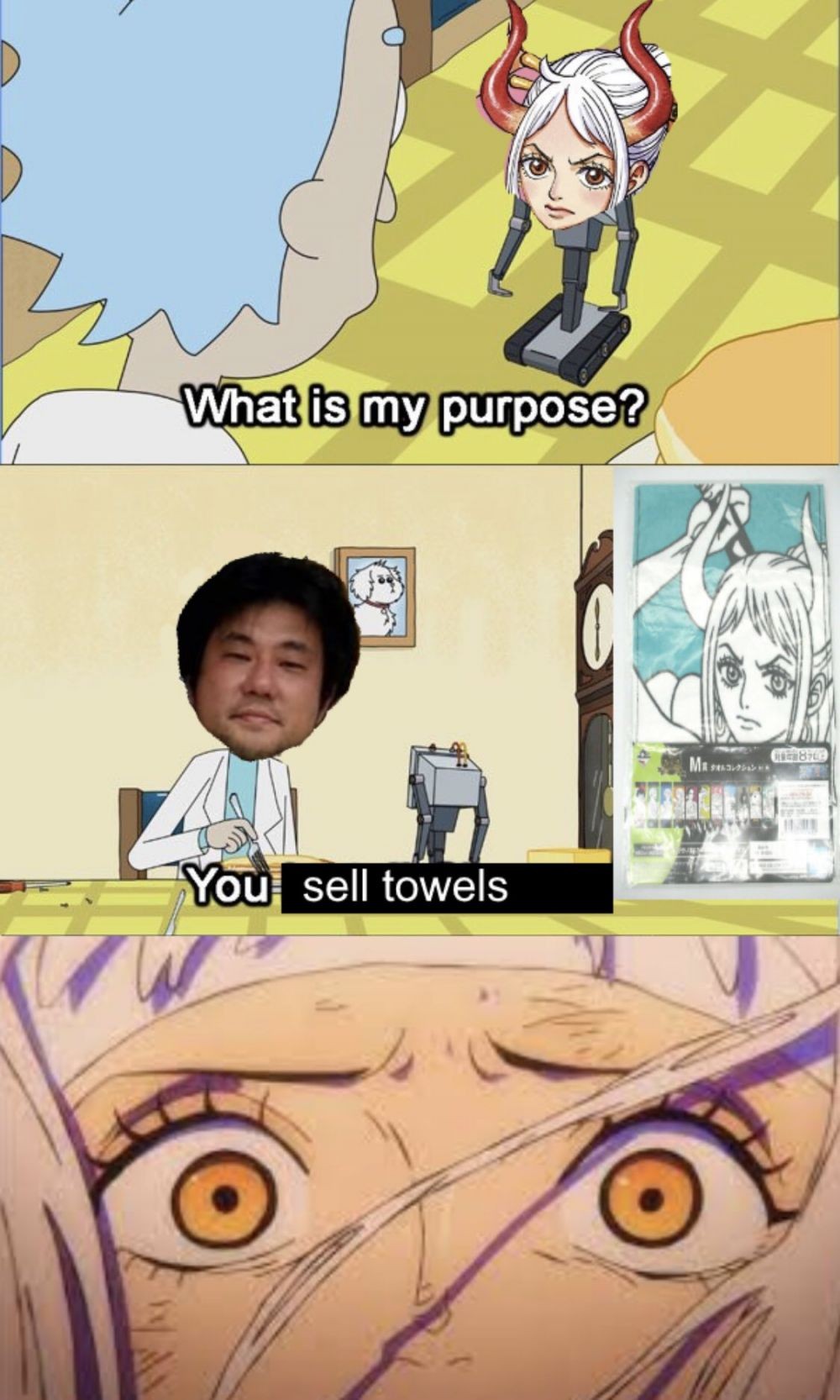 12 Meme Kocak Yamato Gak Jadi Gabung Topi Jerami di One Piece