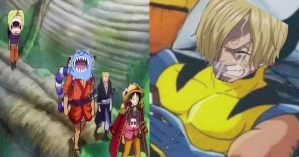 12 Meme Bounty Sanji Disalip Jinbe di One Piece Terkocak