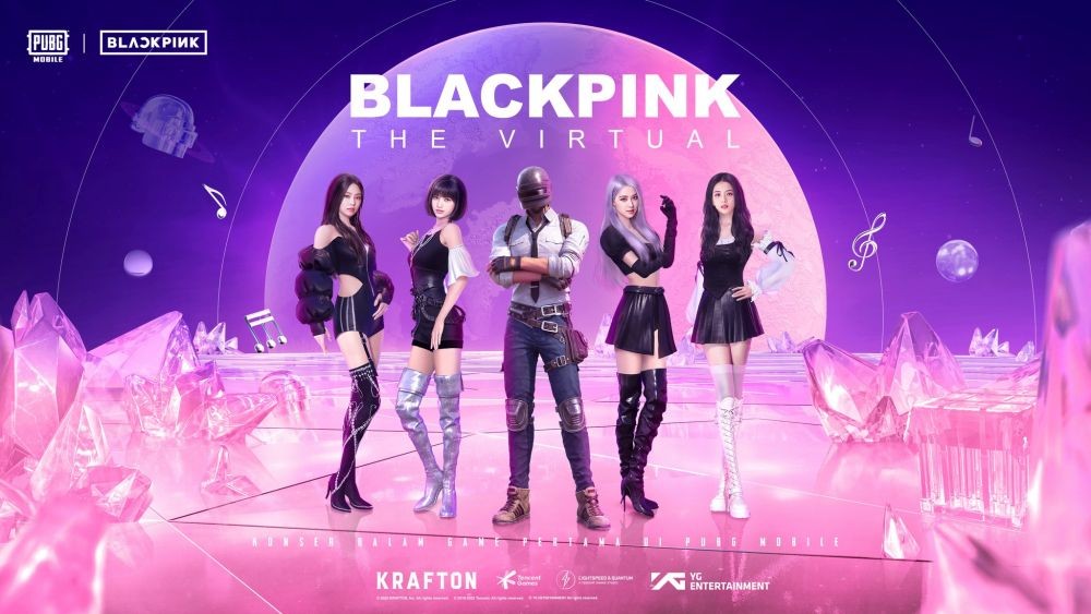 The Virtual BLACKPINK X PUBG Mobile Menang di MTV VMA 2022!