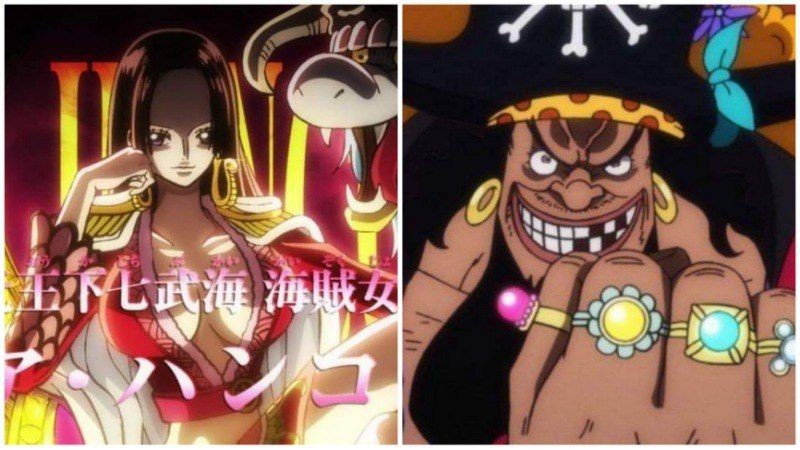 Boa Hancock dan Kurohige. (Dok. Toei Animation/One Piece)