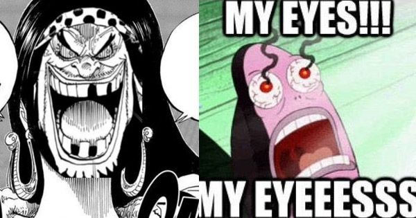 10 Meme Jika Kurohige Mendapat Kekuatan Boa Hancock di One Piece