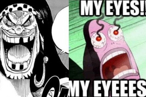 10 Meme Jika Kurohige Mendapat Kekuatan Boa Hancock di One Piece