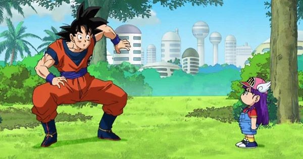 Goku dan Arale, dua tokoh utama karya Akira Toriyama