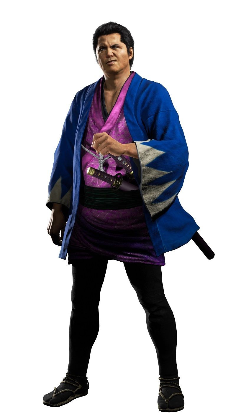 Takeda Kanryusai diperankan Riki Takeuchi. (Dok. RGG Studio, SEGA/Like a Dragon: Isshin!)