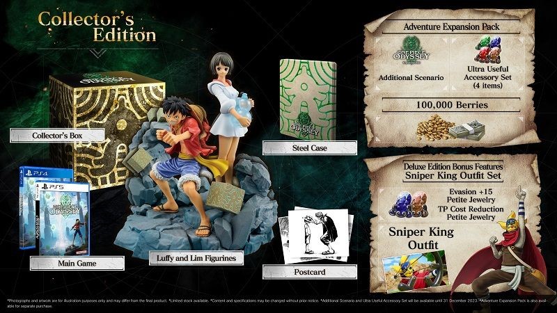 Collector's Edition One Piece Odyssey. (Dok. Bandai Namco/One Piece Odyssey)