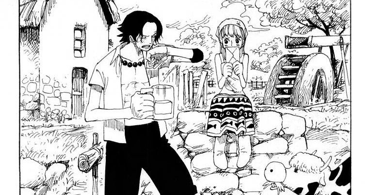 Portgas D. Ace dan Moda. (Dok. Shueisha/One Piece)
