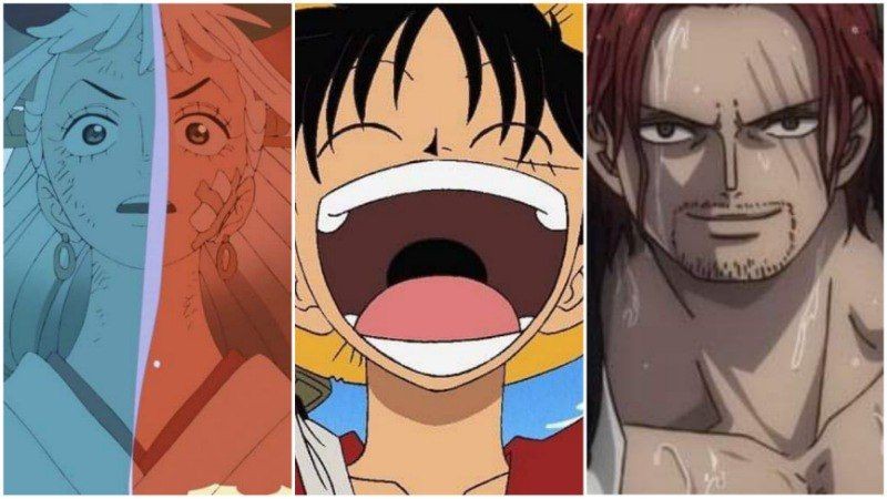 Yamato, Luffy, dan Shanks. (Dok. Toei Animation/One Piece)