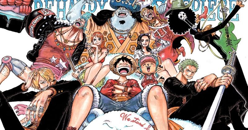 color spread one piece 1060