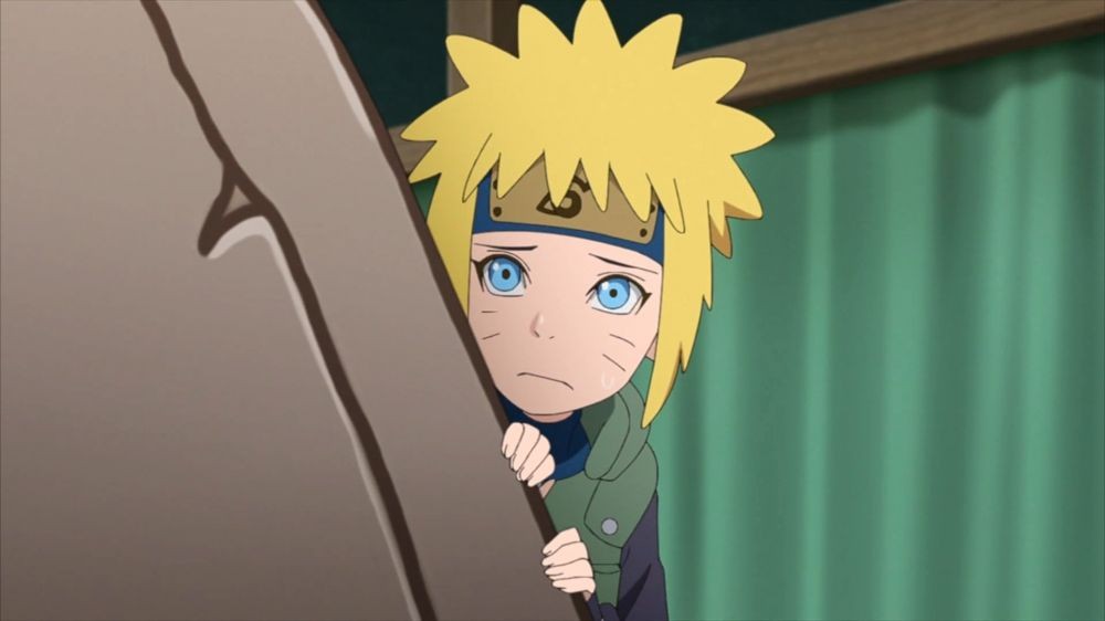 A Pocket full of Sunshine — HIMAWARI COSPLAYING HER GRANPA MINATO 🌻😍 •  Boruto