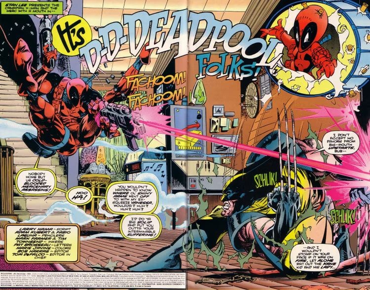 Sejarah Pertarungan Deadpool vs Wolverine di Komik Marvel!