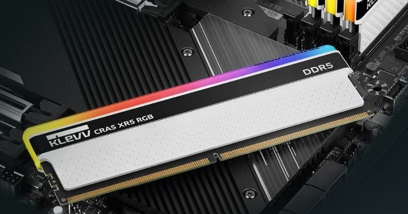 Klevv CRAS XR5 RGB DDR5 Hadir dalam Dunia Gaming Memory!