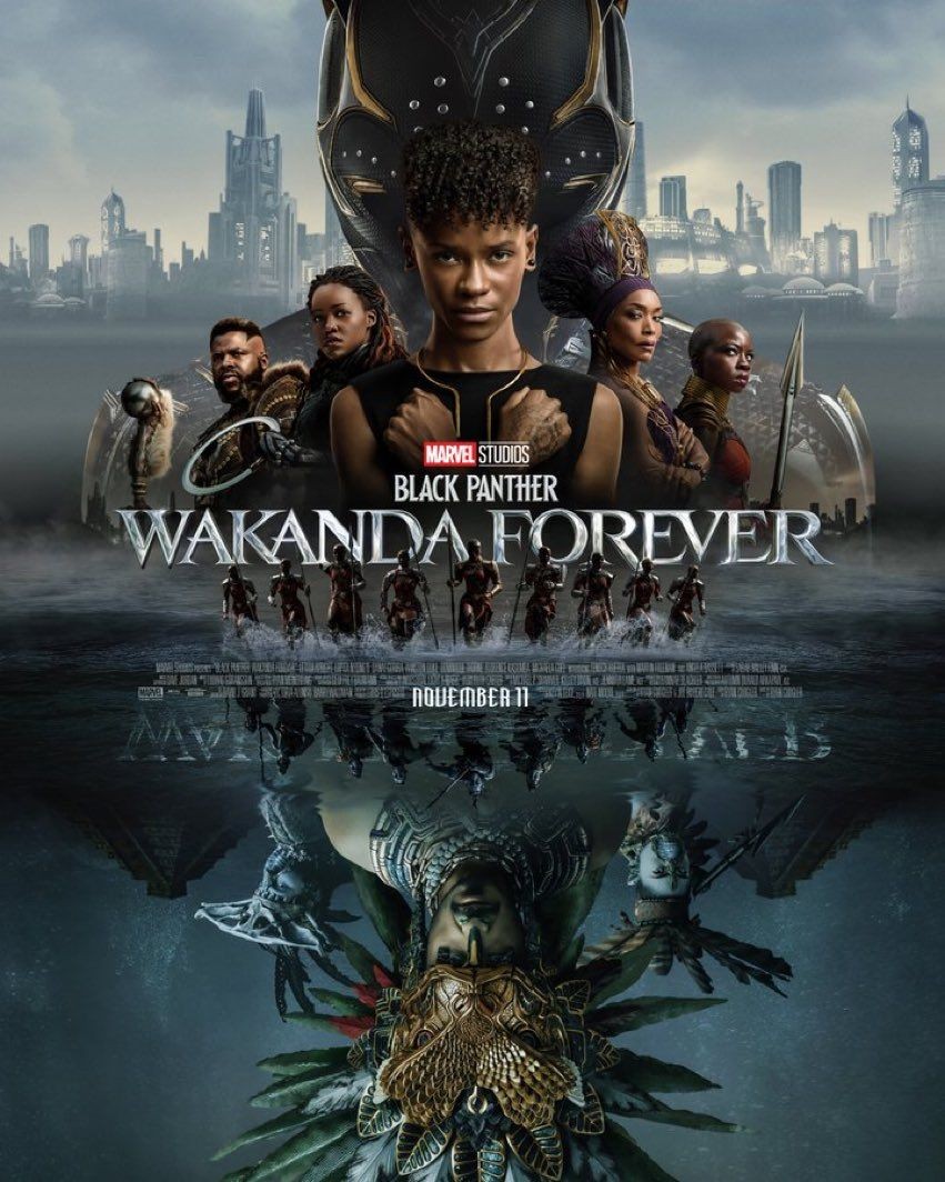 Poster resmi Black Panther: Wakanda Forever. (twitter.com/MarvelStudios)