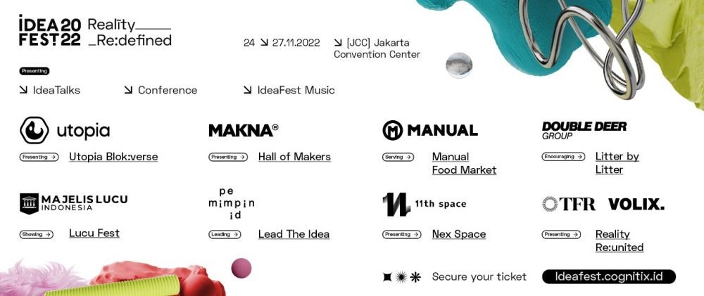 IdeaFEST 2022 Masuki Tahun Ke-11 di Jakarta Convention Center!