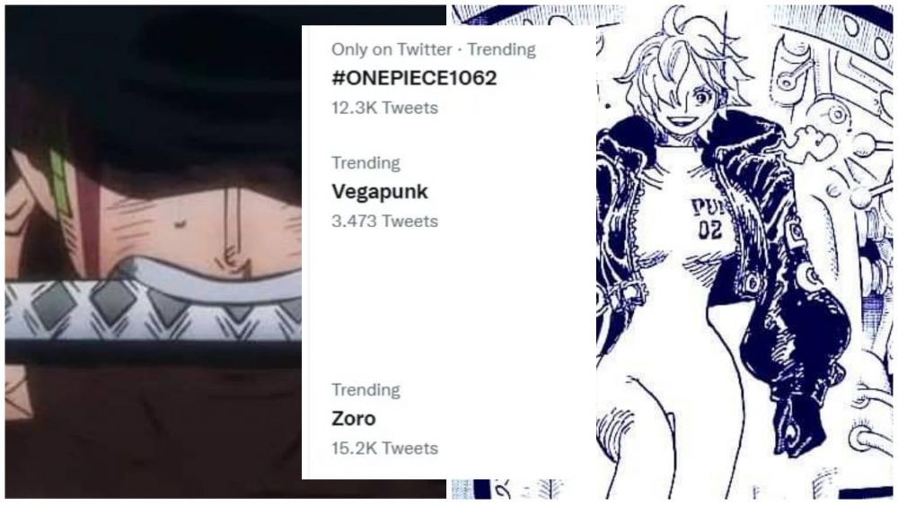 Ini Reaksi Warganet Twitter Soal Kejadian One Piece 1062! Trending!