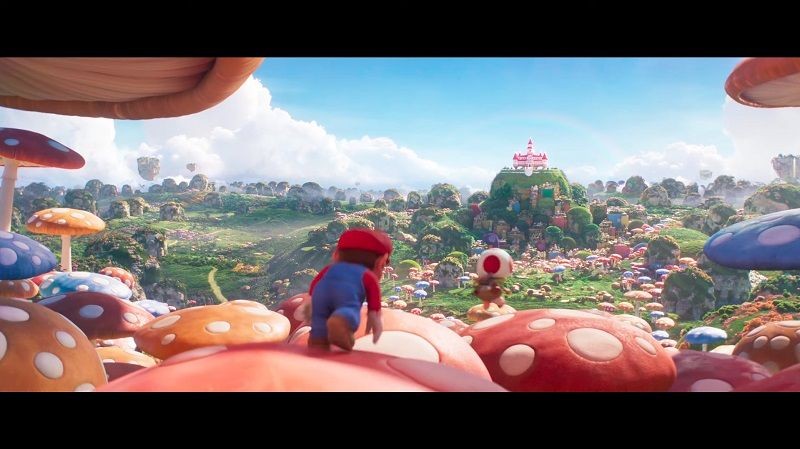 Gambaran soal Mushroom Kingdom. (Dok. Universal Pictures/The Super Mario Bros. Movie)