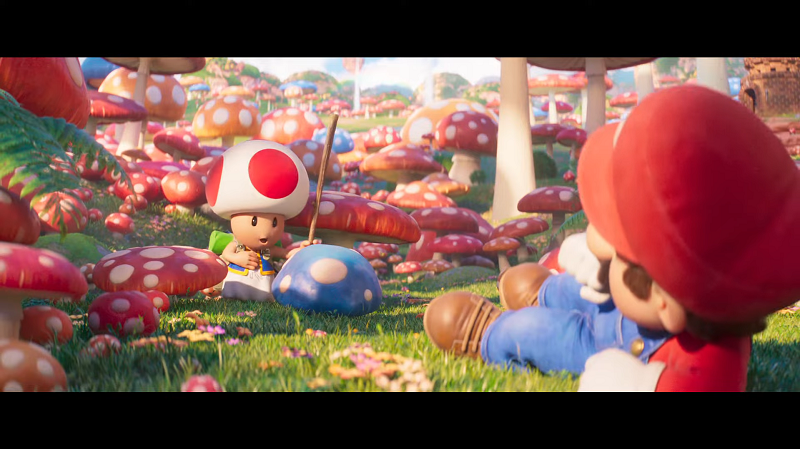 Toad dan Mario. (Dok. Universal Pictures/The Super Mario Bros. Movie)
