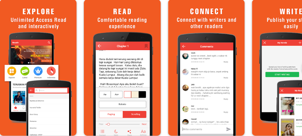 9 Aplikasi Baca Novel Lengkap dengan Kelebihan dan Kekurangannya