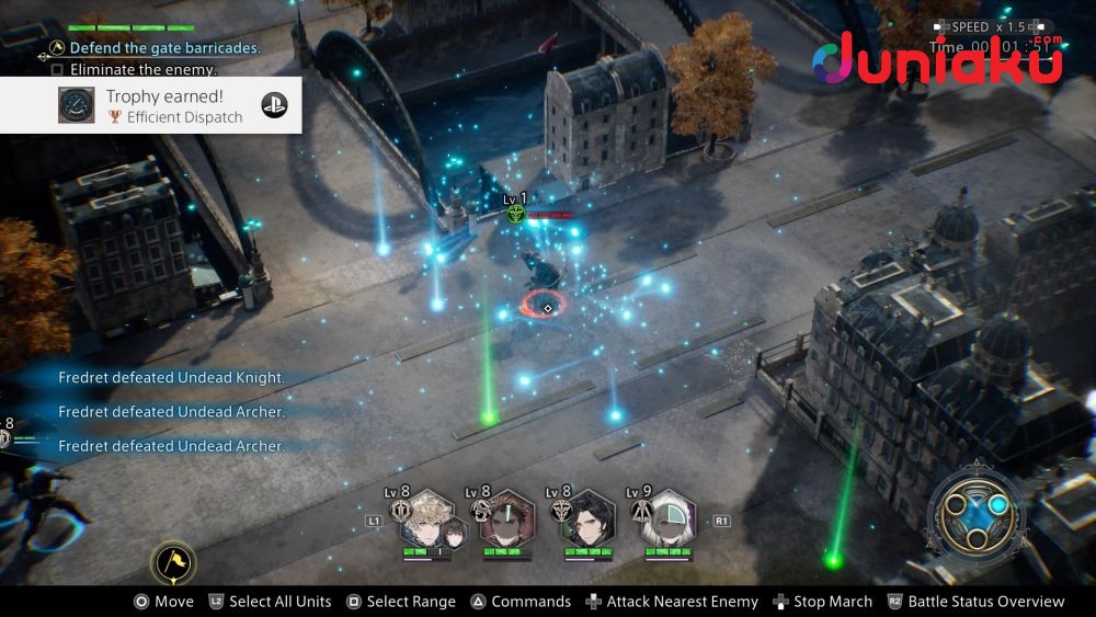 Review The DioField Chronicle, Real Time Strategy Rasa JRPG!