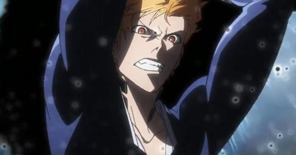 Ichigo mengeluarkan Getsuga Tenshou