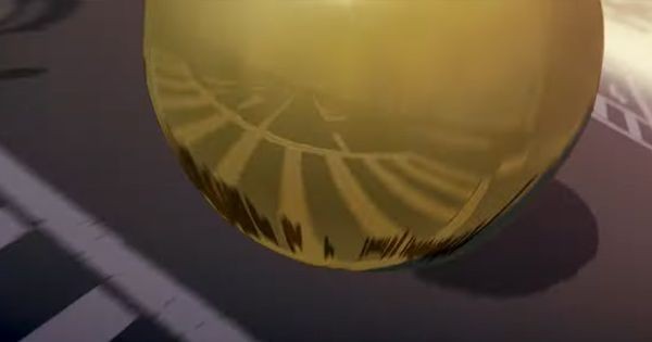 Adegan bola emas raksasa di opening anime Chainsaw Man