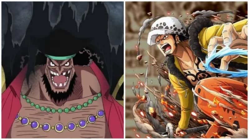 Kurohige dan Law di One Piece. (Dok. Toei Animation/One Piece)