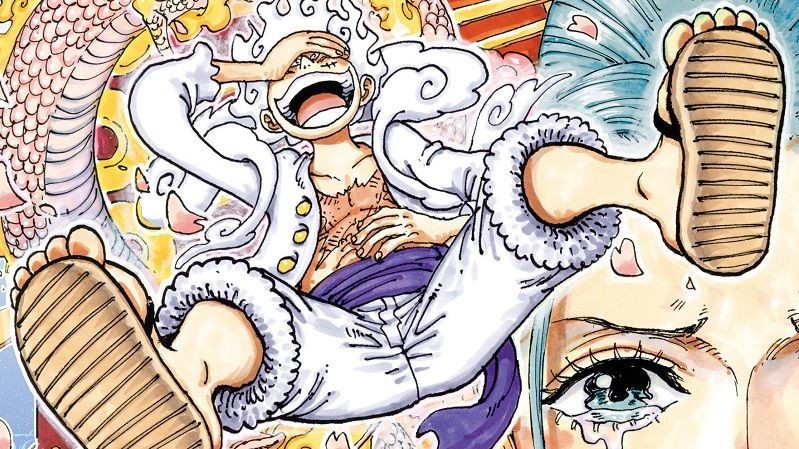 Ini Sampul One Piece Volume 104! Sorot Gear 5 Luffy, Hiyori, dan Momo