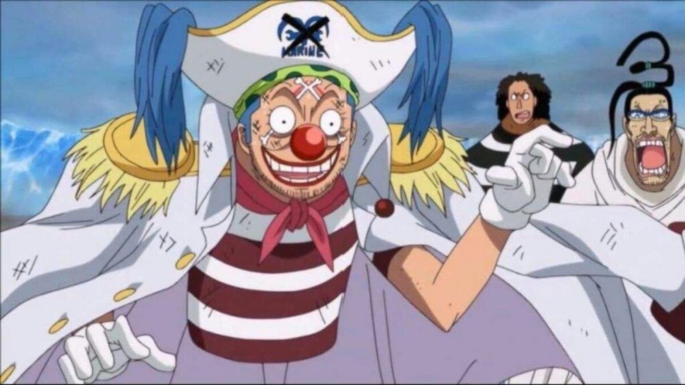 Buggy bingung di One Piece. (Dok. Toei Animation/One Piece)
