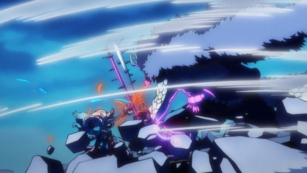 Duel Kaido vs Yamato Dimulai di One Piece Episode 1038!