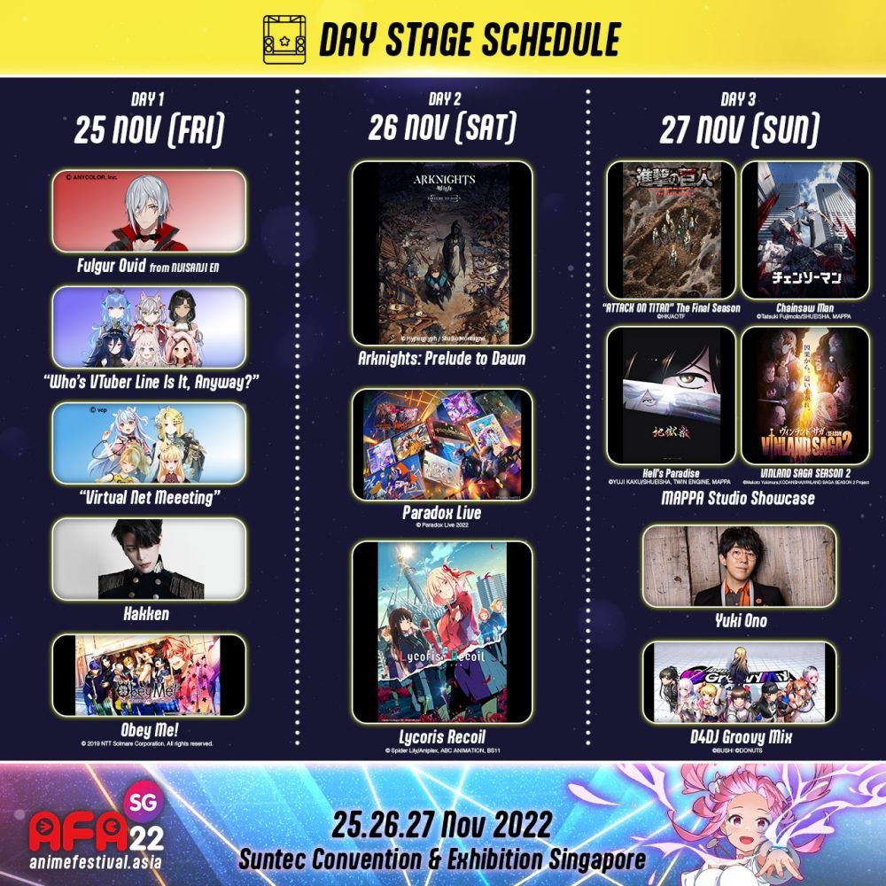 Anime Festival Asia Singapore 2022 Press Conference