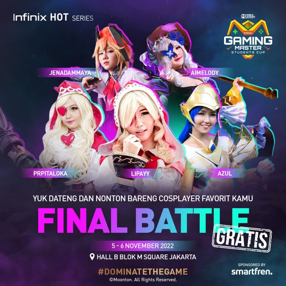 Grand Final INFINIX MLBB  Gaming Master Siap Digelar! 