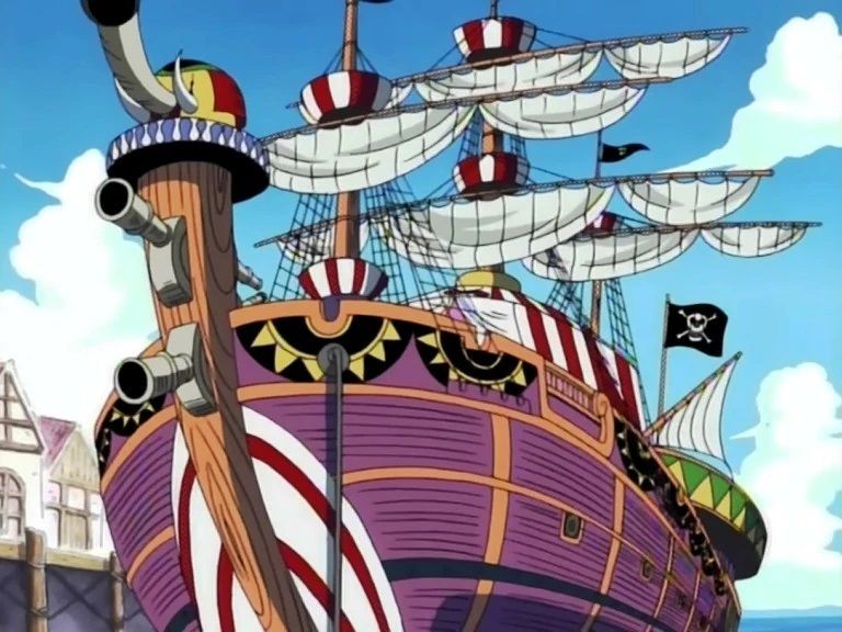 Kapal Big Top punya Buggy. (Dok. Toei Animation/One Piece)