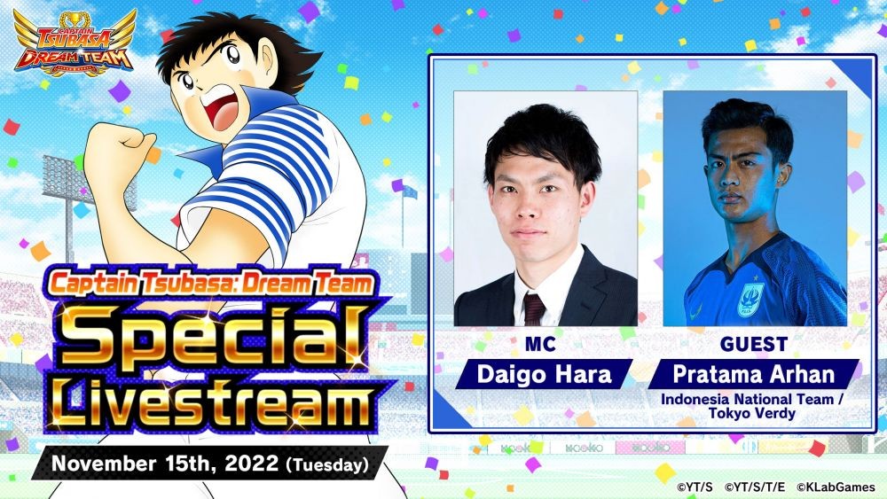 Livestream Spesial Captain Tsubasa: Dream Team Hadirkan Pemain Lokal!