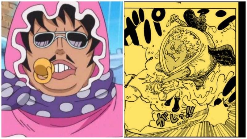 Senor Pink dan Seraphim Jinbe. (Dok. Toei Animation, Shueisha/One Piece)