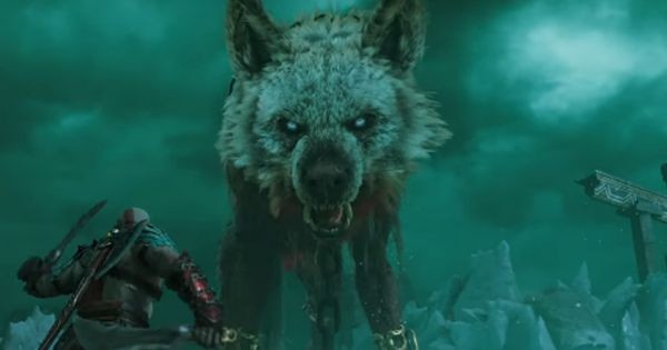 Garm, serigala yang ditakuti di seluruh Nine Realms - God of War: Ragnarok