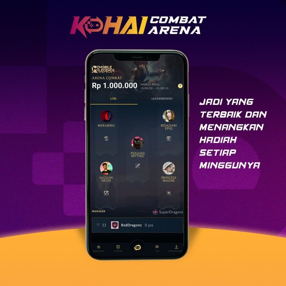 Platform Esports Kohai Infiniti Luncurkan Versi Beta di Indonesia!