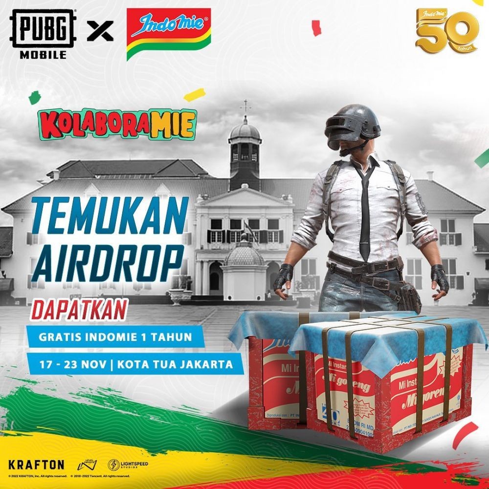 Kolaborasi PUBG Mobile x Indomie Resmi Dimulai Hari Ini!