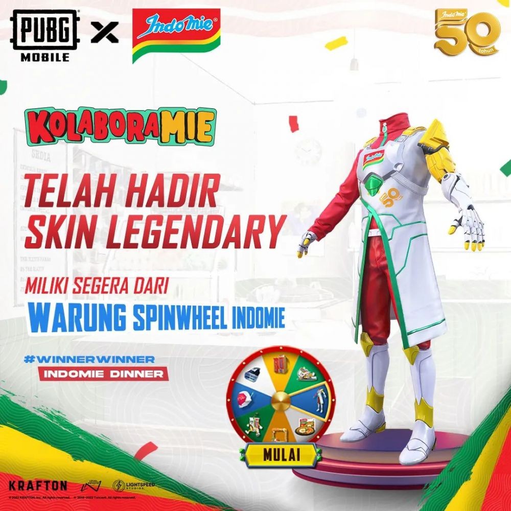 Kolaborasi PUBG Mobile x Indomie Resmi Dimulai Hari Ini!