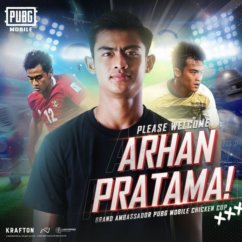 Pratama Arhan Jadi Brand Ambassador PUBG Mobile Chicken Cup Indonesia!